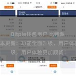 Bitpie钱包用户 比特派钱包最新版本更新：功能全面升级，用户体验更加顺畅！