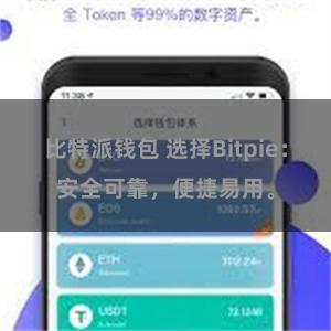 比特派钱包 选择Bitpie：安全可靠，便捷易用。