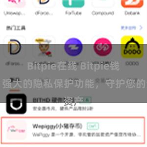 Bitpie在线 Bitpie钱包：强大的隐私保护功能，守护您的资产