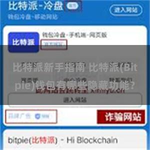 比特派新手指南 比特派(Bitpie)钱包有哪些隐藏功能？