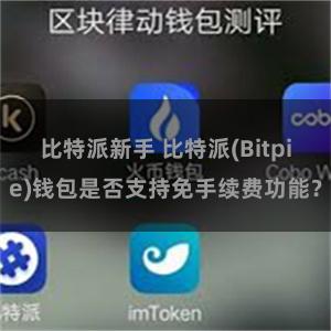 比特派新手 比特派(Bitpie)钱包是否支持免手续费功能？