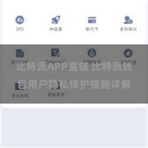 比特派APP直链 比特派钱包用户隐私保护措施详解