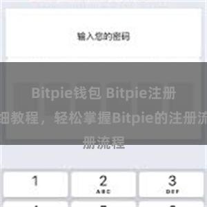 Bitpie钱包 Bitpie注册详细教程，轻松掌握Bitpie的注册流程